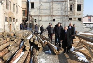 Bakan Bykkl, restorasyon almalarn inceledi