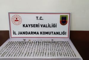 Kayseri'de 711 sikke ele geirildi; 2 gzalt