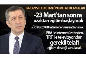 Milli Eitim Bakan Seluk'tan nemli aklamalar