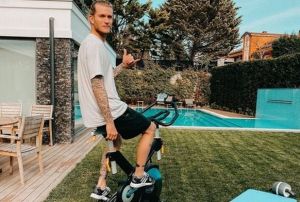 Beikta'ta futbolcular bireysel almalar yapyor