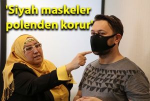 Siyah maskelere kar halk uyard!