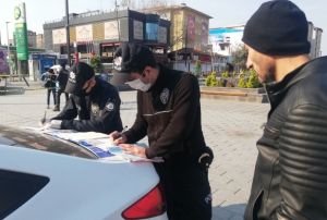 Sokaa kma yasana uymayanlara ilk cezalar yazld