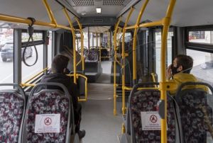  850 Halk otobs ofr karantinada