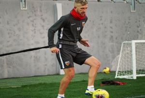 Kayserispor'un Brezilyal futbolcular antrenmanda