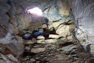 Haftaninde ar silah mevzii olarak kullanlan 150 metrelik tnel bul