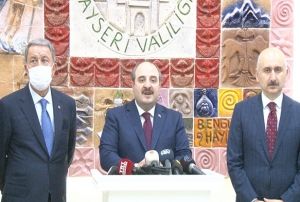 Bakanlarn Kayseri temaslar