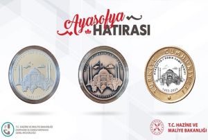 Ayasofya iin zel para basld