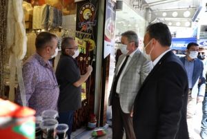 Melikgazi Belediyesi'nden korona virs maduru esnafa destek