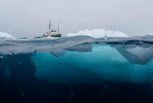 Plastic pollution surrounded Antarctic