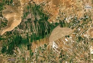 NASA, Antalya'daki tarm arazilerinin fotorafn paylat