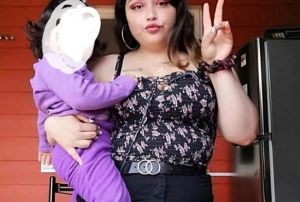 ''Bebeiyle uygunsuz paylam yapan kadn iin su duyurusunda bulunul