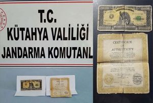 1 milyon dolarlk banknot ele geirildi