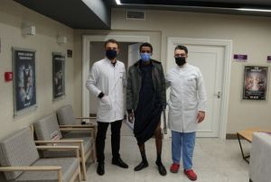 Afrikal hasta Kayseri'de salna kavutu