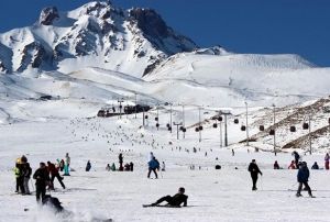 Kayakseverlerin tercihi Erciyes oldu