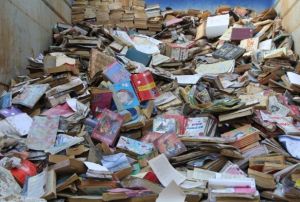 35 bin adet kitap sel sularna teslim oldu