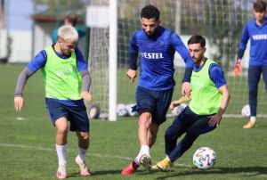Trabzonspor, Gaziantep FK ma hazrlklarna ara vermeden balad