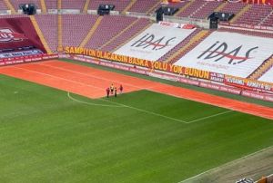 Kasmpaa ma ncesinde Galatasaray'n stadnda 