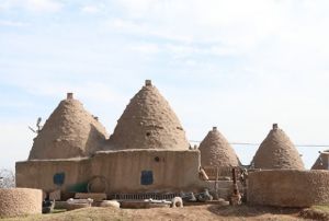 Harran'n konik kubbeli evleri, zelliiyle dikkat ekiyor 