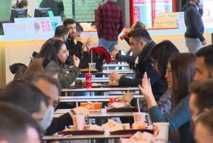 AVM'lerin yemek katlar doldu tat