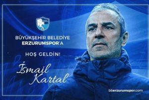 BB Erzurumspor smail Kartal ile prensipte anlat