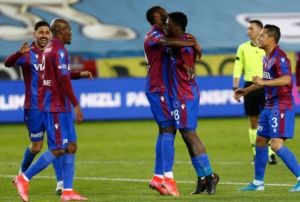 Avc sonras ligde en az gol yiyen takm Trabzonspor