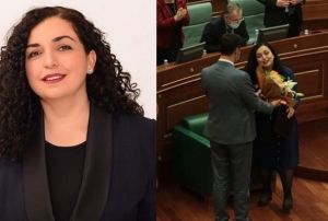 Vyosa Osmani nc turda Kosova'nn cumhurbakan seildi