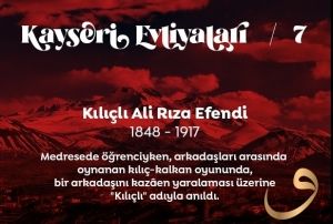 Kayseri Evliyalar: KILILI AL RIZA EFEND