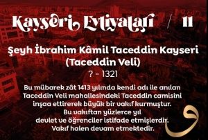 Kayseri Evliyalar: Taceddin Veli