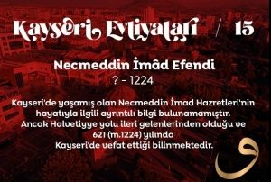 Kayseri Evliyalar ; Necmeddin md Efendi Hazretleri 