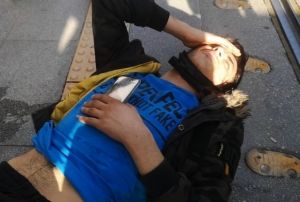 Kazada acsn unuttu ekran krlan telefonuna zld
