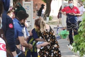 zerine aa devrildi, ineden korktuu iin ambulansa binmedi