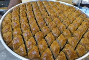 100 fidan ba yapana bir kilo baklava bedava