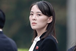 Kim Jong-un'un kz kardei Kim Yo-Jong, Gney Kore'yi uyard