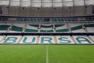Ligin en yksek kapasiteli stadyumu Bursaspor'un