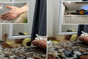 Gitarna gizledii kamerayla tespit etti
