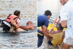 Titreyengl'e giren Rus turist zor karld
