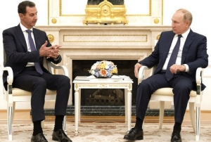 Esad ve Putin Kremlinde bir araya geldi