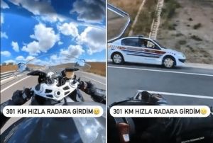 301 km hzla radara yakaland