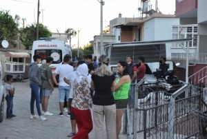 Psikolojik sorunu olan ahs kars ve baldzn vurup intihar etti