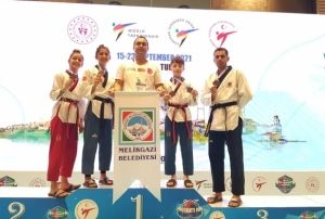 Melikgazi�nin deafolimpik sporcular�