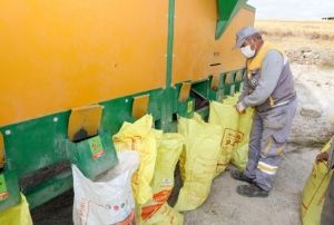 Talas Belediyesinin tohum eleme makinesi iimizi kolaylatrd
