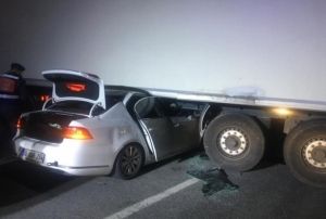 Emekli Emniyet Mdr ve olu trafik kazasnda yaamn yitirdi