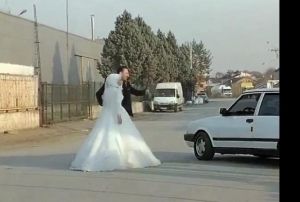 Gelin ve damada drift ovu pahalya patlad
