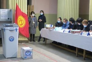 Krgzistanda parlamento seimlerine katlm oran yzde 33de kald