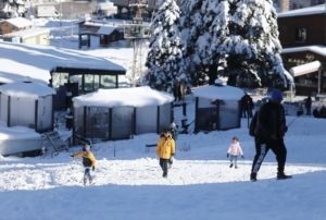 Uludada turistler bo pistlerin tadn kard