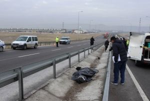 Kayseri'de st ste feci kaza:1 l, 1 ar yaral