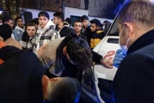 Taksim'de ylba elencesi kavga ile bitti