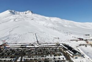 Erciyes'te hafta sonu younluu