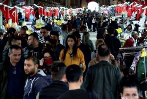 Edirne'ye alveri iin 3 ayda 500 binden fazla Bulgar turist geldi