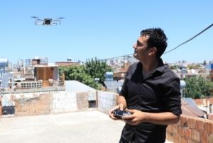 Dron ile kebap yollad